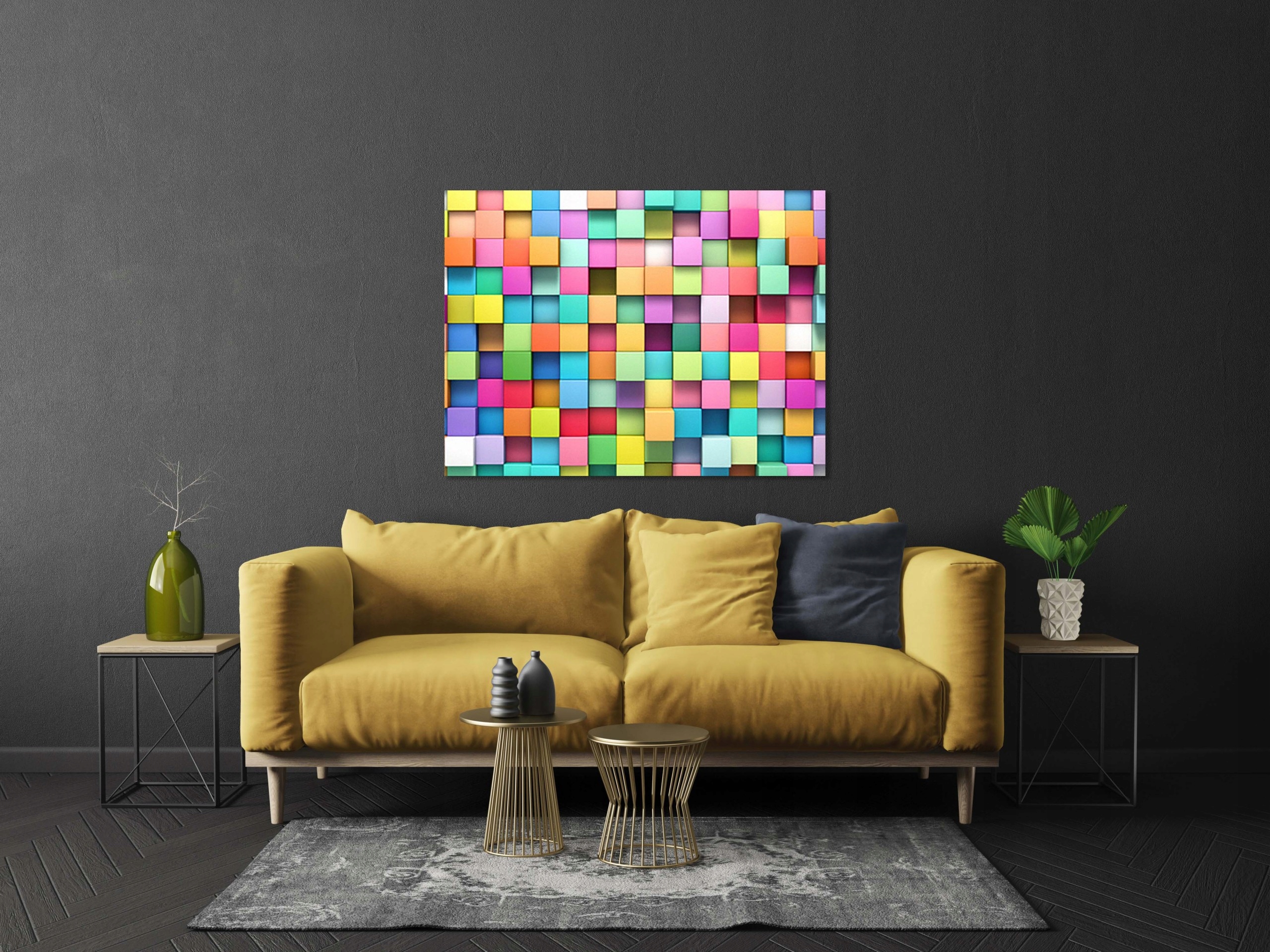 OBRAZ na płótnie ABSTRAKCJA 104835941 120x80 WZORY Marka inna