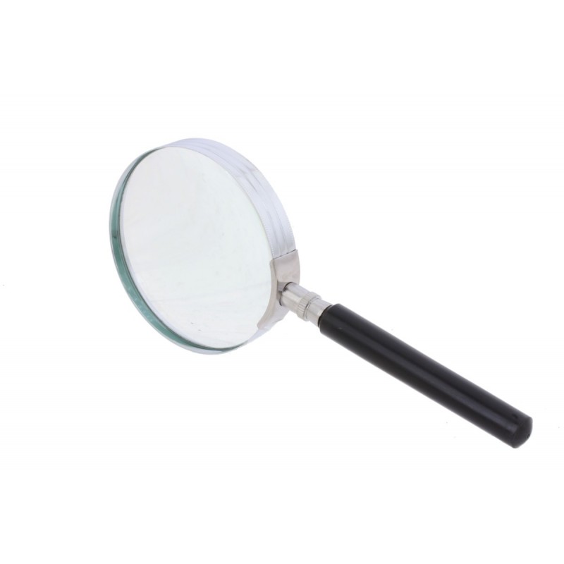 

Lupa Klasyczna Szkło Powiększające 75mm 3x Metal