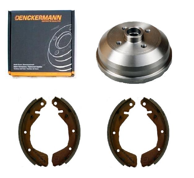 БАРАБАНИ ЩЕЛЕПИ OPEL CORSA C КОМПЛ. без ABS