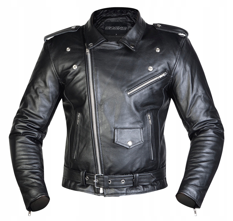 Kurtka Ramoneska motocyklowa OZONE RAMONES r. L Rodzaj Męskie
