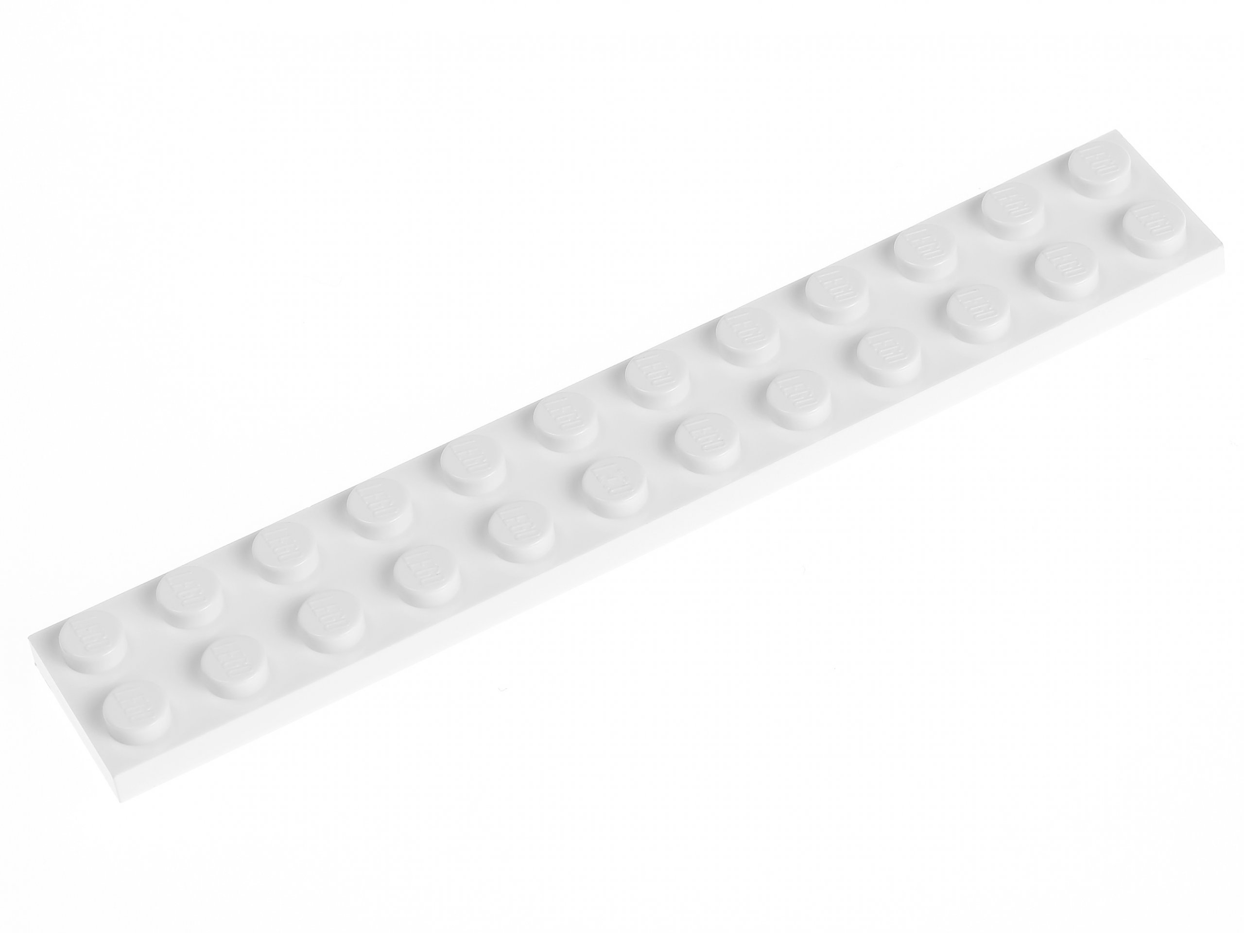 

Lego Płytka zwykła 2x12 2445 biała