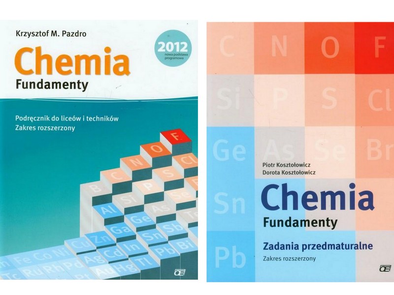 Chemia Lo Pazdro Fundamenty podręcznik+ZADANIA