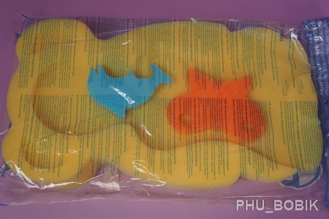 MATERACYK WKŁAD GĄBKA DO KĄPIELI NIEMOWLĄT+GRATIS Liczba sztuk 1 szt.