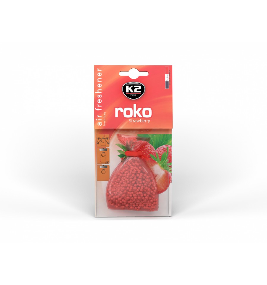 

K2 Roko Truskawka Zapach Do Auta Zawieszka 20 G