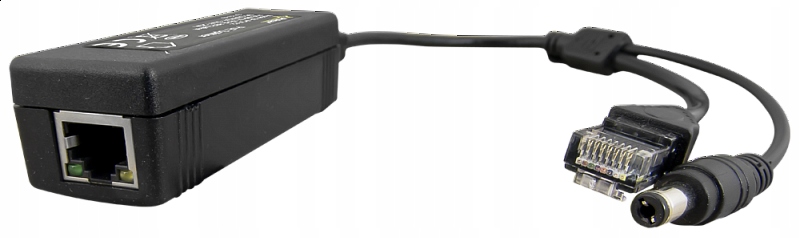 

Splitter PoE Pulsar SP-POE12 802.3af 48V na 12V
