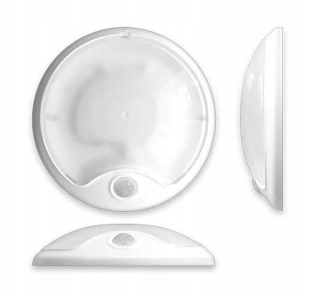 LAMPA AUTOMAT LED 10W czujnik zmierzchu PIR 1200lm Rodzaj plafon