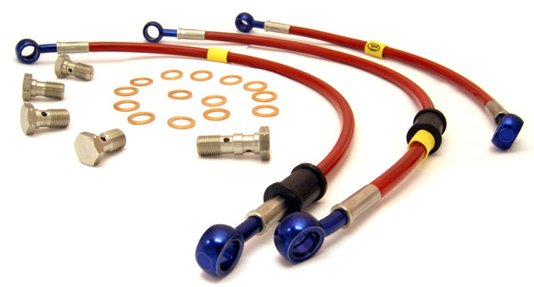 106653 - Дроти оплетка гелій для Suzuki GSXR1000 ABS 2017 спереду