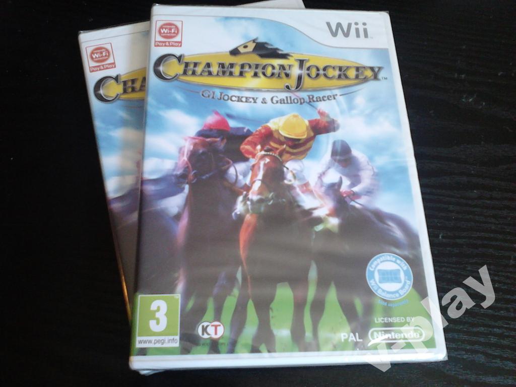 値下げ！新品 Champion Jockey - Nintendo Wii Champion Jockey Wii - Niska cena na Allegro