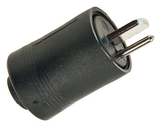 

Wtyk głośnikowy na kabel czarny DIN2 (0575)