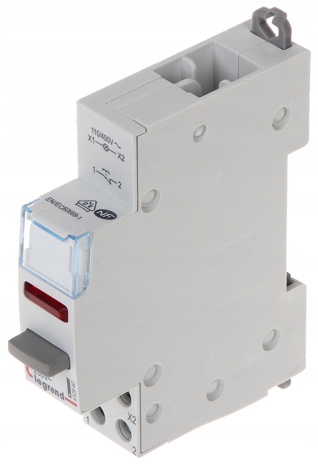 Jednopólový tlačítkový spínač Legrand 412940