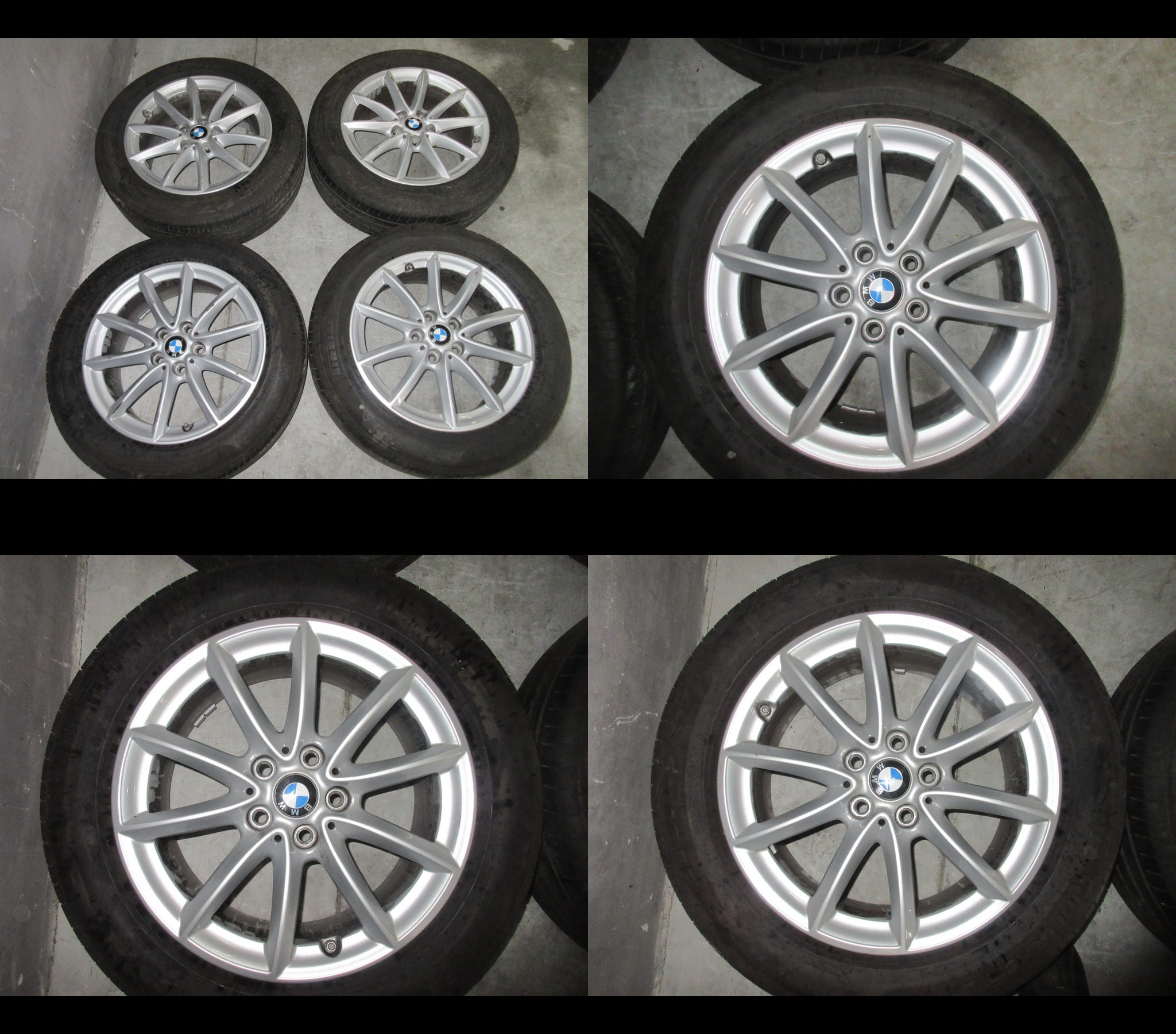 wheels discs tyres BMW X1 F48 R17 7mm