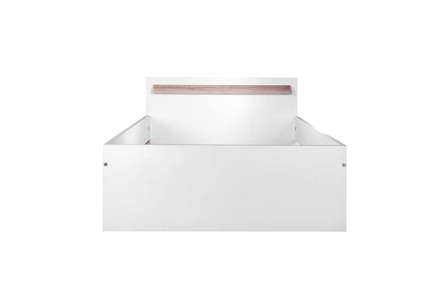 ŁÓŻKO Z SZUFLADAMI 90x200 ALPINA PROMOCJA Szerokość mebla 94 cm