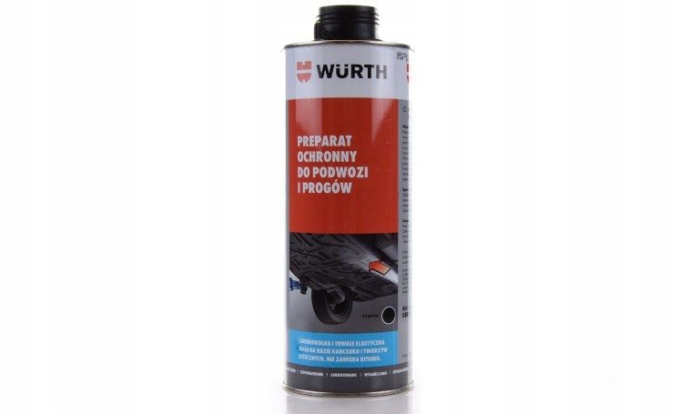 

Preparat ochrony podwozia baranek czarny 1kg Wurth
