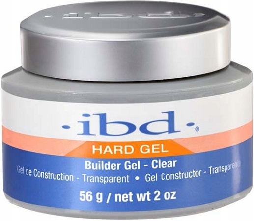 Ibd Hard Builder Gel Clear Pink Żel Budujący 56g-Zdjęcie-0