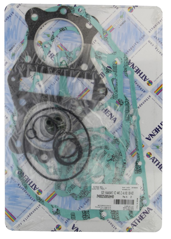 Kawasaki Z440 KZ440 Kz 440 Těsnění motoru, sada motorových těsnění