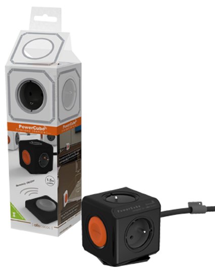 Listwa PowerCube Extended Remote On/Off CZARNA EAN (GTIN) 8719186001528