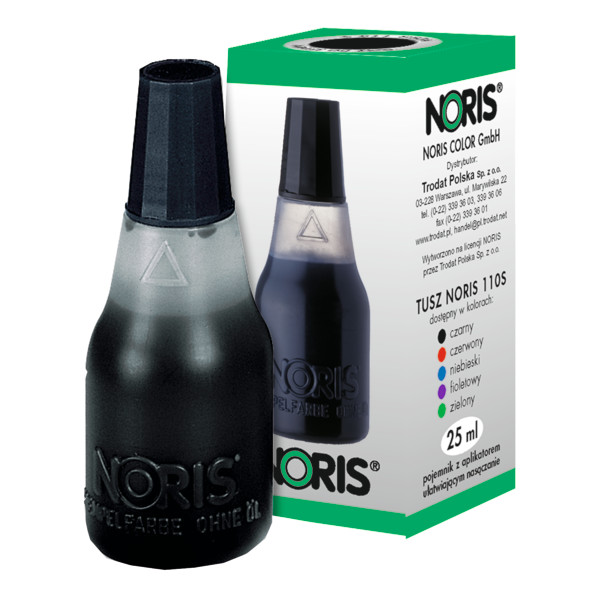 

Tusz do pieczątek stempli Noris 25 ml czarny