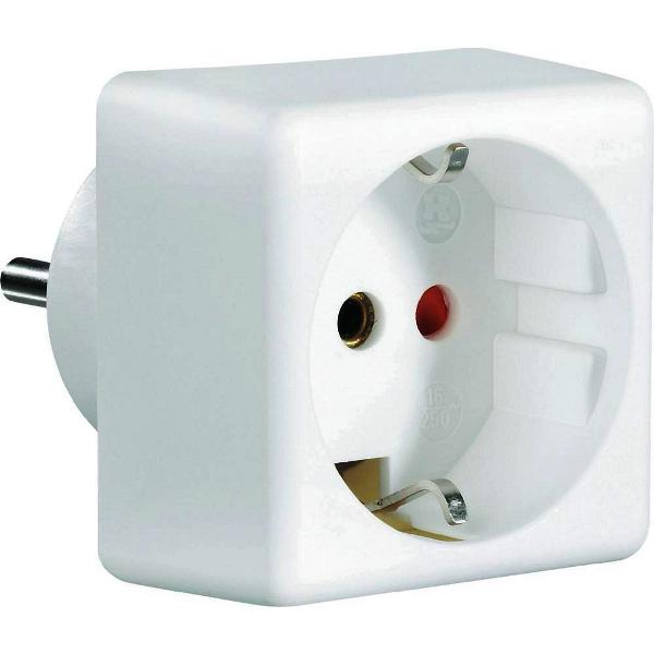 

Adapter Schuko do gniazd z polskim uziemieniem