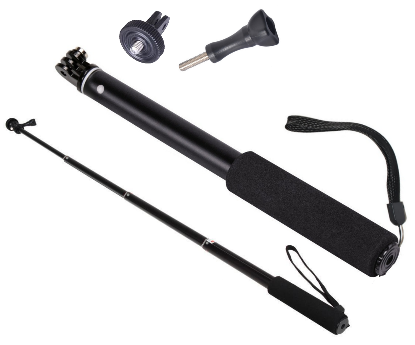 

Solidny długi Monopod uchwyt stick kijek Xiaomi Yi