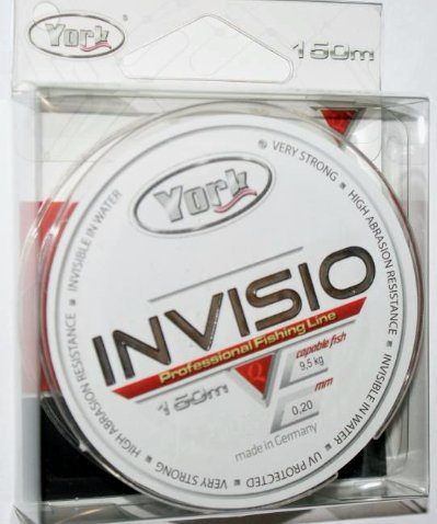 

Żyłka York Invisio 150m 0,20mm 9,50kg