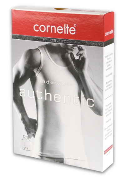 KOSZULKA męska CORNETTE AUTHENTIC 213 BAWEŁNA 3XL Materiał dominujący bawełna