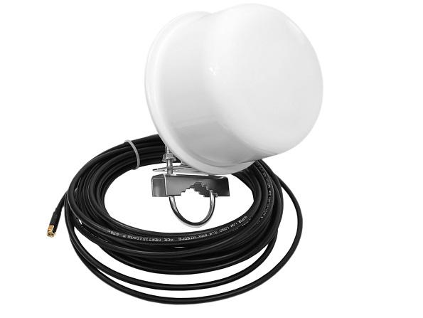 Silná všesměrová anténa 2,4 GHz TALES14V 10 m kabelu