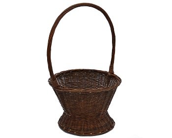Koš na květiny Proutí Květinový koš Květinový Velký