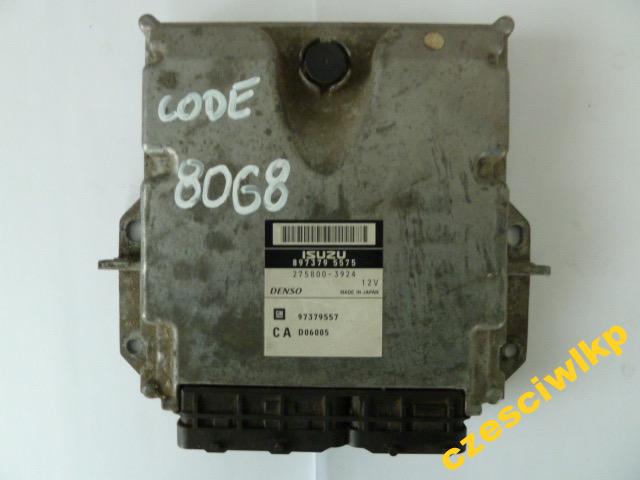 Bedienteil Computer DES MOTORS OPEL VECTRA C 3.0 CDTI