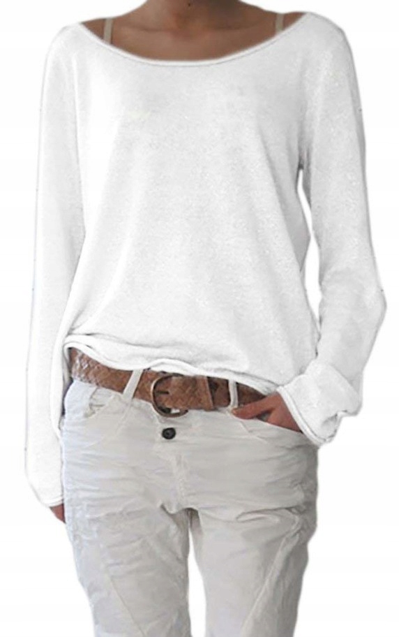 

Mikos Sweter damski oversize długi rękaw 632
