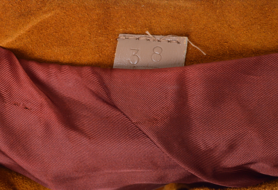 Kurtka skórzana indiańska M VintageStore_pl Materiał dominujący skóra naturalna
