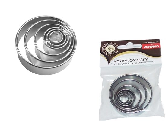 

Foremki Formy Stal Wykrawacze do ciasta koło V2