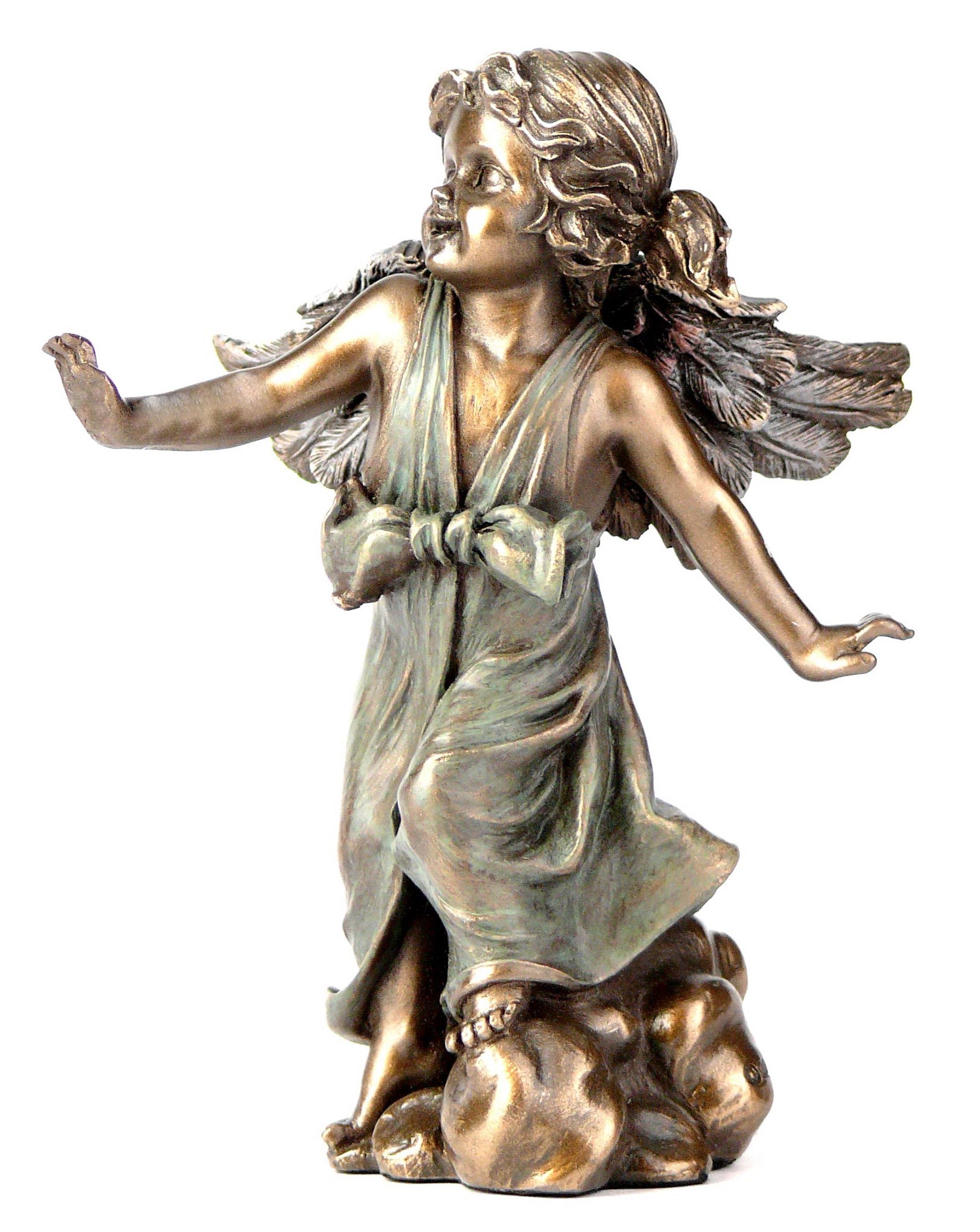 Roztomilý figurín tanec anjel anjel anjel