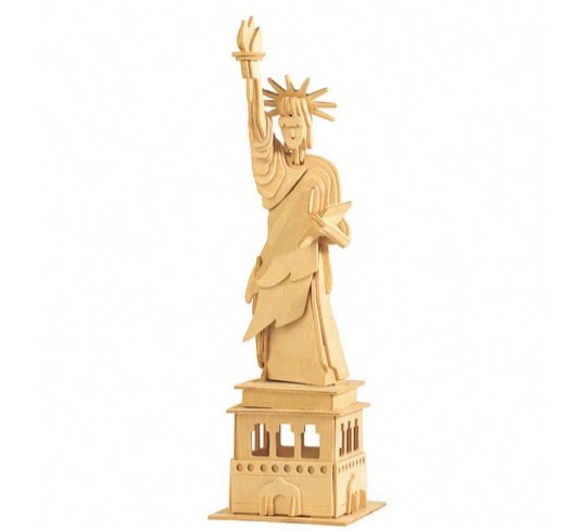PUZZLE DREWNIANE 3D STATUA WOLNOŚCI USA