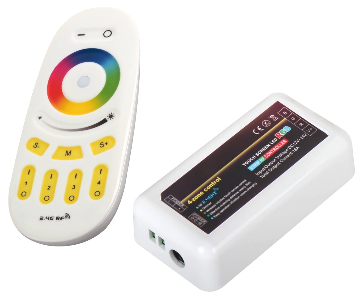 

Sterownik Rgb 12V DC 0-216W+ Pilot Rf Lampa Oprawa