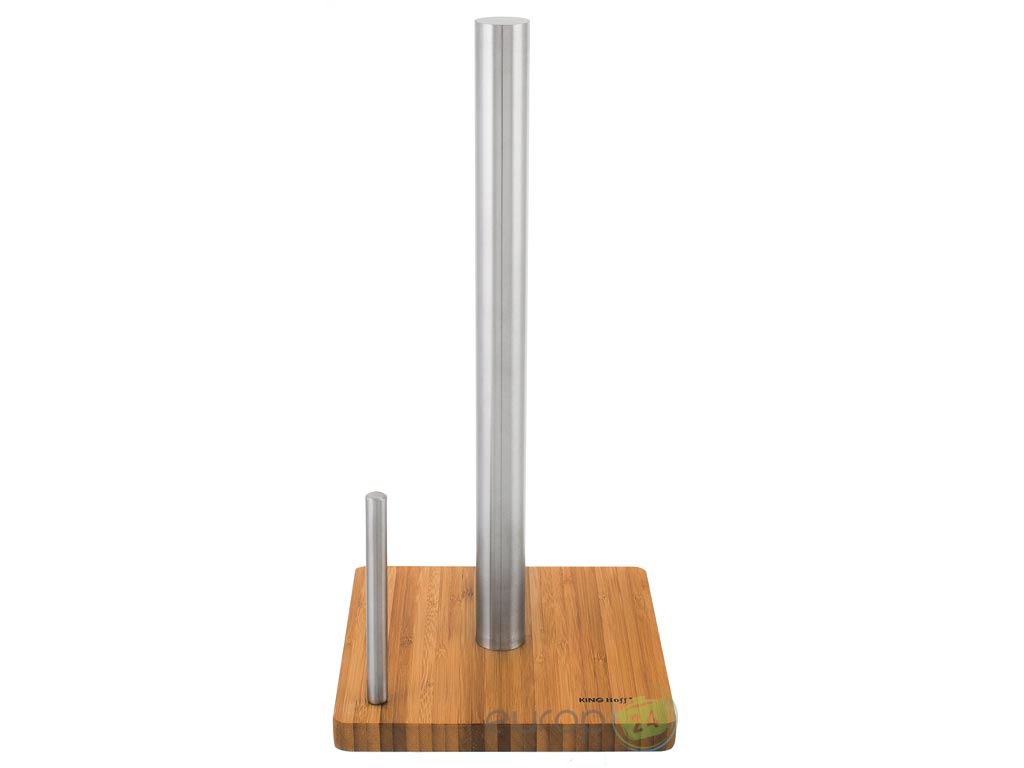 Stojak na ręczniki papierowe stal drewniany KH3921 Stan opakowania oryginalne
