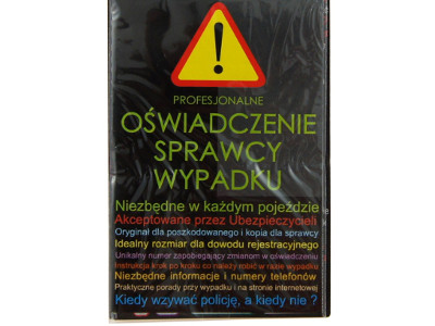 

Gotowe Oświadczenie Sprawcy Wypadku Kolizji Kopia
