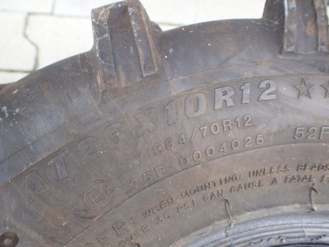 Opony Quad R12 Carlisle 26x8 12 Can Am 26x8R12 Kind TL tubeless