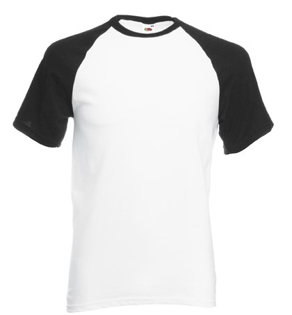 

Koszulka T-shirt Baseball White/Black XXL