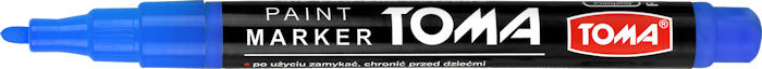 Marker olejowy TOMA TO-441 Cienki Niebieski 115267