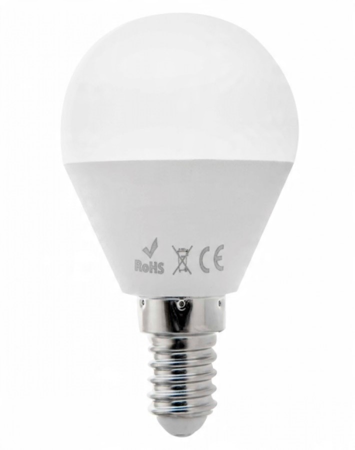 

Żarówka Led Smd 5W E14 400lm 180' Neutralny Kulka