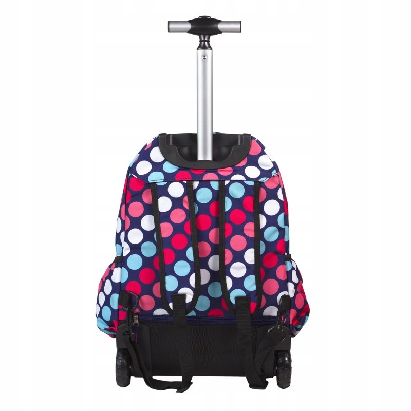 PLECAK NA KÓŁKACH COOLPACK W KROPKI JUNIOR 032 Typ wielokomorowy