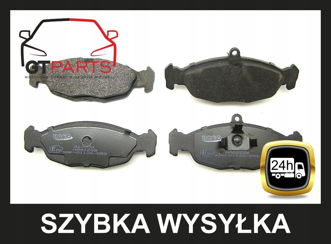 Tarcze x2 + klocki PRZÓD OPEL ASTRA F I CORSA B Liczba tarcz w ofercie 2