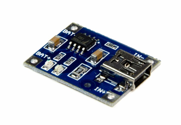 

Ładowarka akumulatorów Li-ion 1A TP4056 Usb mini