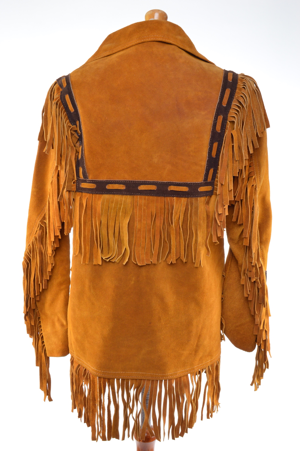 Kurtka skórzana indiańska M VintageStore_pl Rozmiar 38