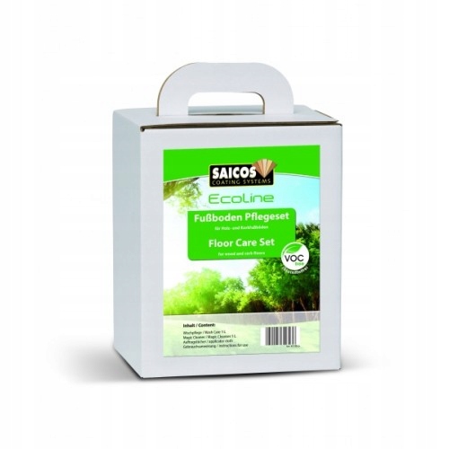 Zestaw do pielęgnacji drewnianych powierzchni Ecoline Saicos 8310