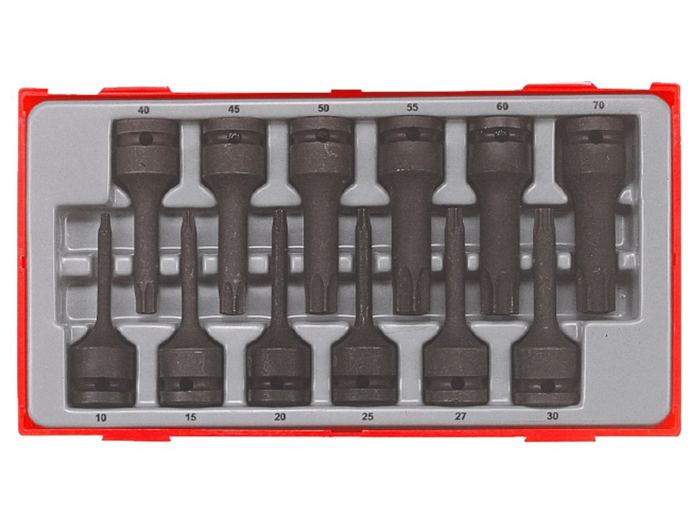 Teng Tools Zestaw grotów maszynowych 12szt. (128130101)