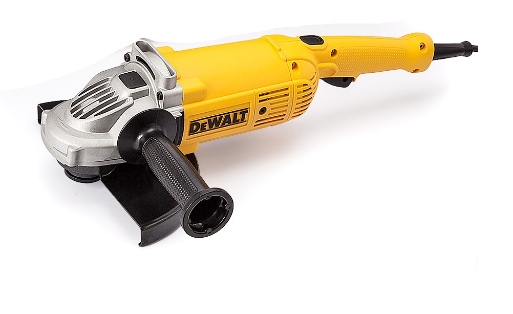 Úhlová bruska DeWalt DWE492S s jemným startem, kabel 230 V 230 mm, velký, silný