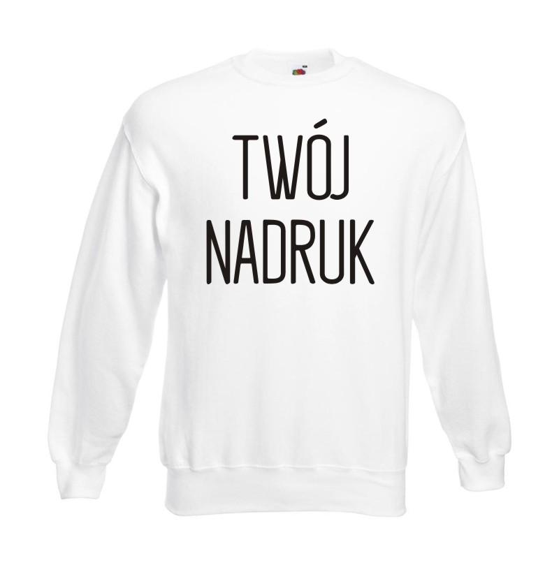 

Bluza Z Własnym Nadrukiem Napisem Logo