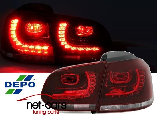 ФАРЫ ЗАДНЕЕ VW GOLF 6 VI R32 36 08- LED СВЕТОДИОДНЫЕ CD