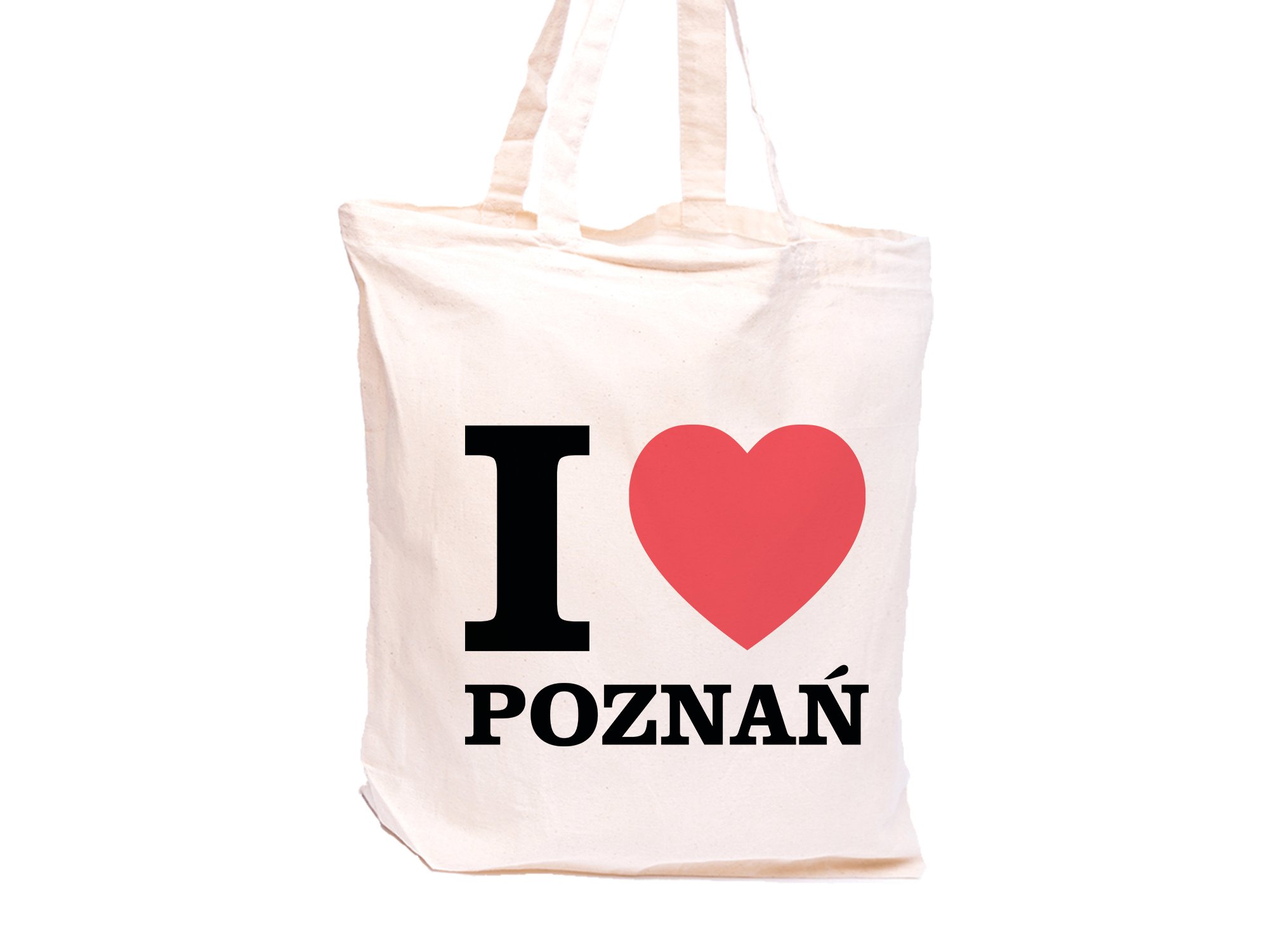

Torba na ramię I Love Poznań Pamiątkowa torebka